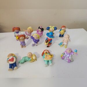 Vintage Cabbage Patch Kids PVC figures Set of 13
